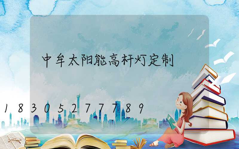 中牟太阳能高杆灯定制