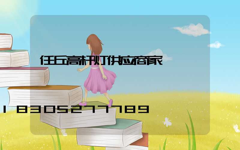 任丘高杆灯供应商家
