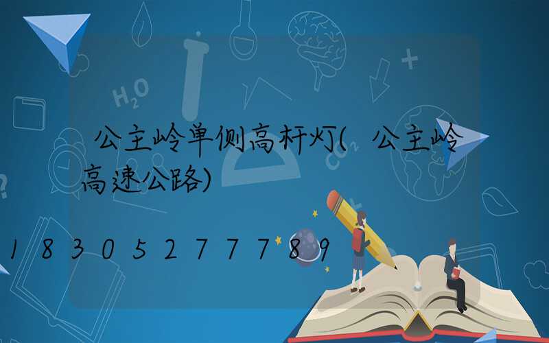 公主岭单侧高杆灯(公主岭高速公路)