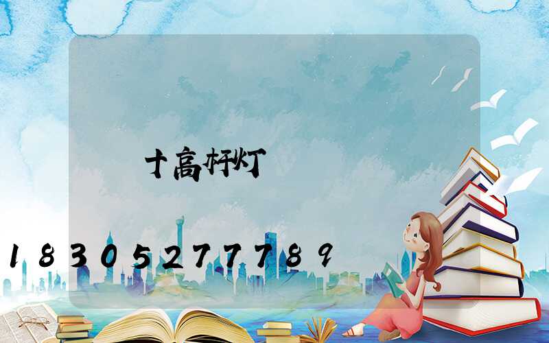 十高杆灯