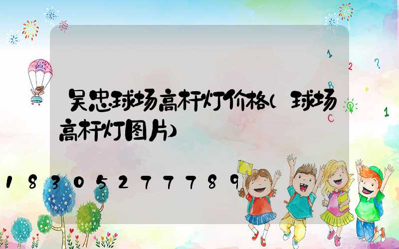 吴忠球场高杆灯价格(球场高杆灯图片)