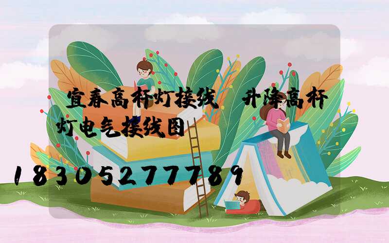 宜春高杆灯接线(升降高杆灯电气接线图)
