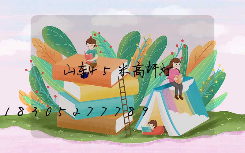 山东45米高杆灯