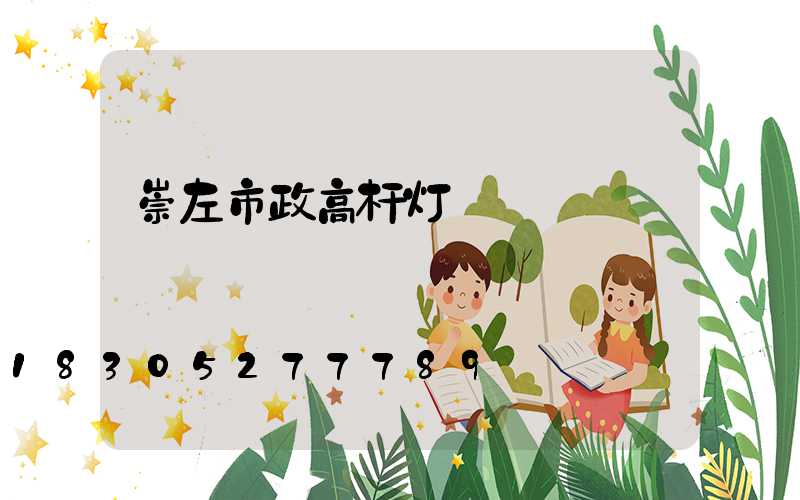 崇左市政高杆灯