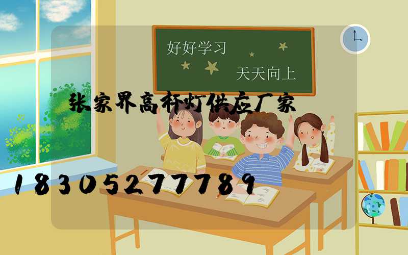 张家界高杆灯供应厂家