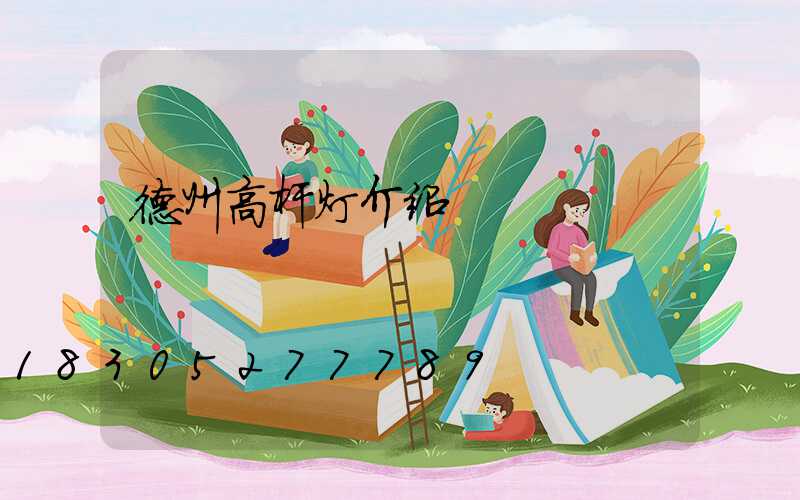 德州高杆灯介绍