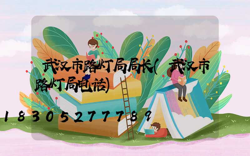 武汉市路灯局局长(武汉市路灯局电话)