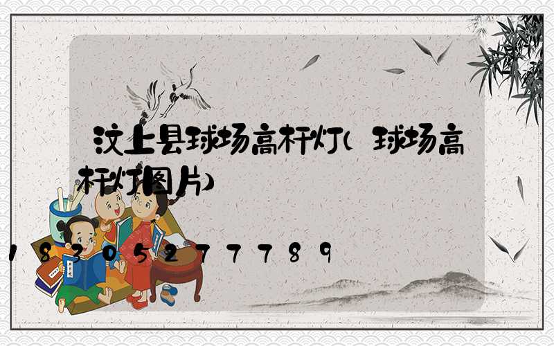 汶上县球场高杆灯(球场高杆灯图片)