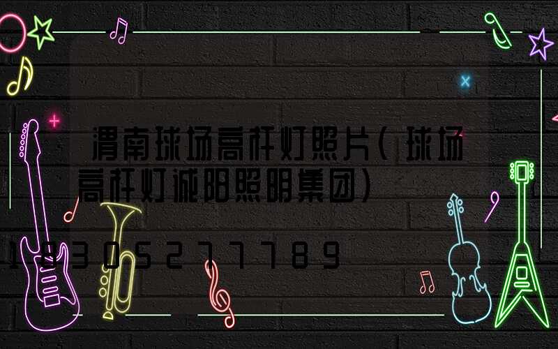 渭南球场高杆灯照片(球场高杆灯诚阳照明集团)