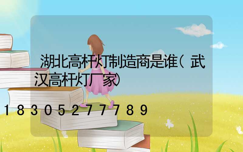 湖北高杆灯制造商是谁(武汉高杆灯厂家)