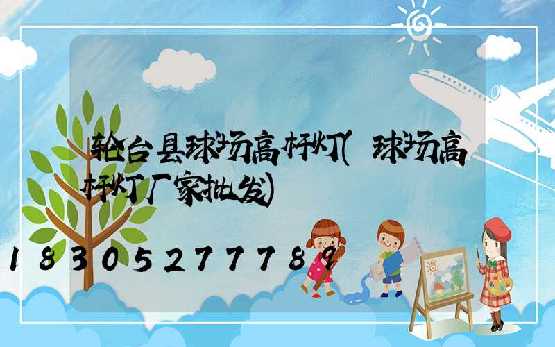 轮台县球场高杆灯(球场高杆灯厂家批发)