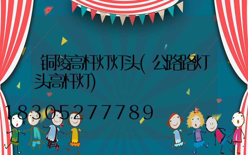 铜陵高杆灯灯头(公路路灯头高杆灯)