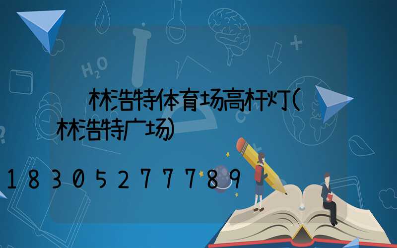 锡林浩特体育场高杆灯(锡林浩特广场)