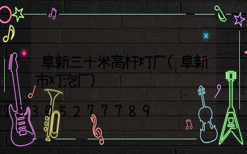 阜新三十米高杆灯厂(阜新市灯泡厂)