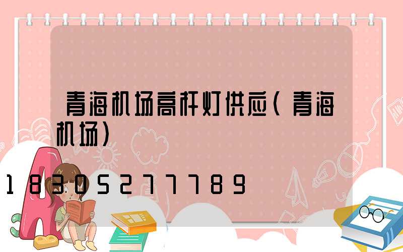 青海机场高杆灯供应(青海机场)