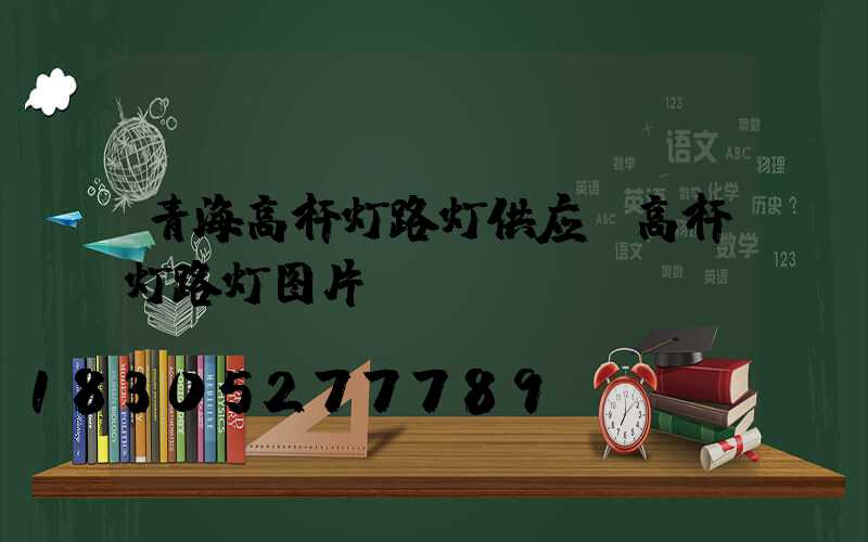 青海高杆灯路灯供应(高杆灯路灯图片)