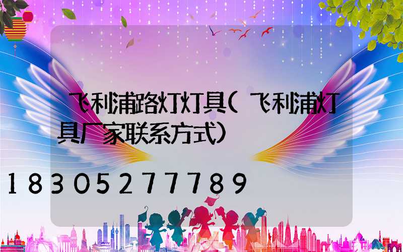 飞利浦路灯灯具(飞利浦灯具厂家联系方式)