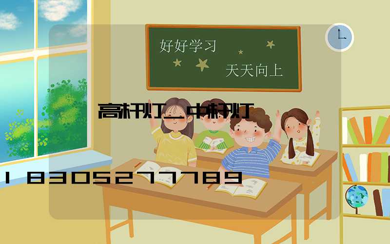 高杆灯_中杆灯