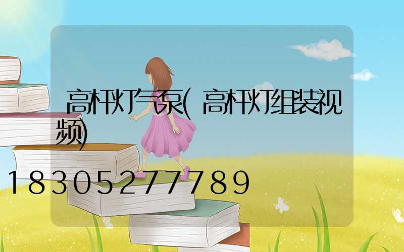 高杆灯气泵(高杆灯组装视频)