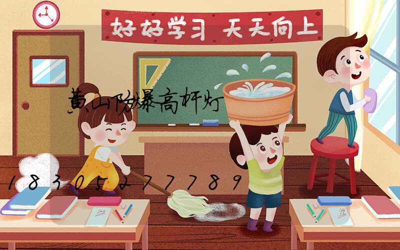 黄山防爆高杆灯