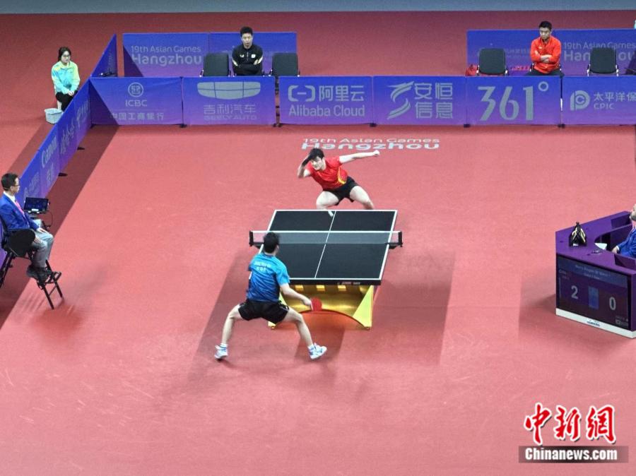 樊振东王楚钦会师决赛 国乒提前锁定男单金牌