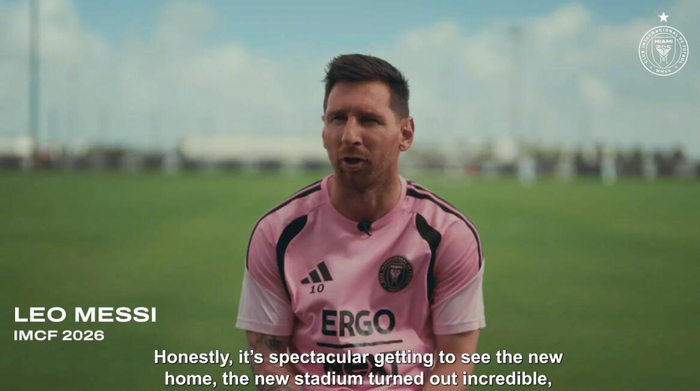 梅西现身迈阿密新主场首秀 赛前激动分享期待之